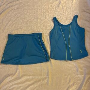 Bolle Women’s Matching Tennis Set in Blue and Yellow